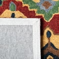 thumbnail image 6 of SAFAVIEH Heritage Fion Tribal Wool Runner Rug, Red/Gold, 2'3" x 8', 6 of 7