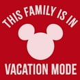 thumbnail image 2 of Mens Mickey & Friends This Family is in Vacation Mode Lightweight Hoodie, 2 of 4