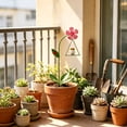 thumbnail image 5 of Japceit Metal Resin Ornaments with Cute Animals Swinging,funny Metal Resin Ornaments,Ironwork Home Decor Flower Pots,for indoor outdoor, 5 of 5