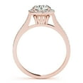 thumbnail image 5 of 1/2 Ct. Halo Engagement &amp; Wedding Band Set In 14k Solid Rose Gold (1/2ct, I-J Color, I2-I3 Clarity), 5 of 9