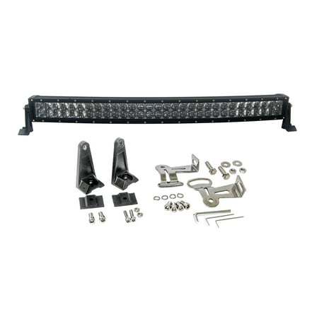 US Curved 180w OZ-USA® Ultra spot 30" Light bar OSRAM LED off road fog hyper beam utv rhino rzr