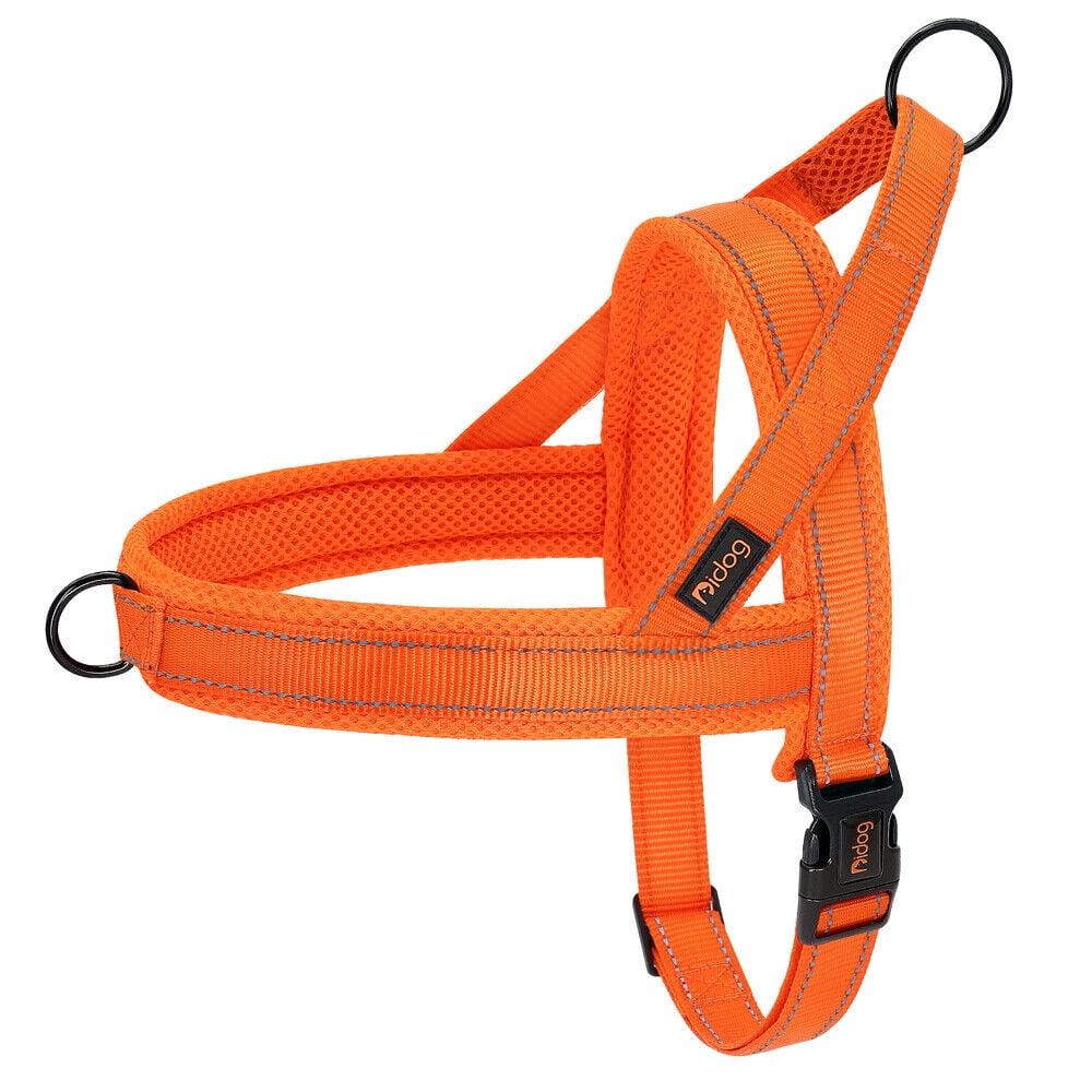 Pet Artist No Pull Dog Pet Dog Harness Reflective Nylon Mesh Padded with Handle Front Leading