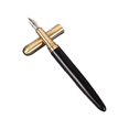 thumbnail image 1 of Vintage Wooden Fountain Pen Stainless Nib Piston-Filled Gift Calligraphy Ink Pen for Business Women Men Teachers Artists, 1 of 4