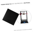 thumbnail image 3 of Heated Bed Sticker Sheet Build Surface High Resistant 320*310mm12.6*12.2in Compatible with CR-10S PROCR-X 3D Printer, 3 of 5