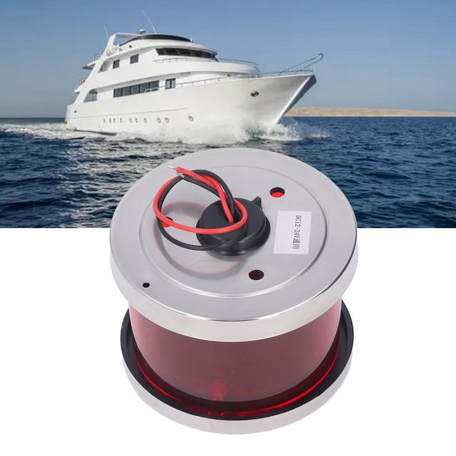 EBTOOLS LED Boat Navigation Light - Stainless Steel Design For Durability, Waterproof & Ideal Gift For Outdoor Adventure