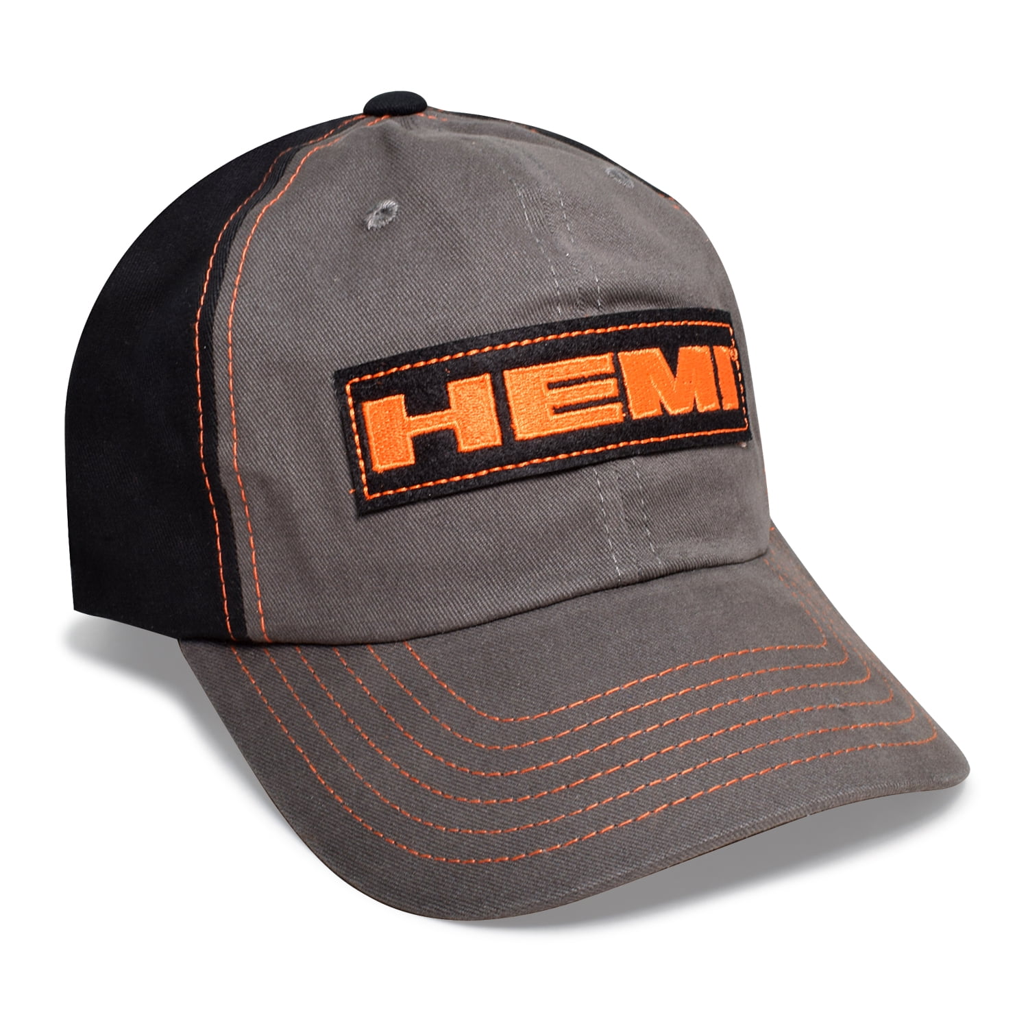 HEMI Logo Gray and Black Sports Baseball Hat for Dodge Jeep RAM ...