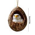 thumbnail image 6 of JilgTeok Animals Christmas Ornaments, Christmas Tree Animals Print 2D Acrylic Ornaments, Animal Hanging Ornament for Christmas Tree, Forest Animals Decorations for Xmas Home Party(3.15*3.15in), 6 of 8