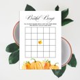 thumbnail image 6 of Inkdotpot Bridal Wedding Shower Bachelorette Party Bulk Blank Square Fill In Gift Ideas 50Pumpkin Fall in LoveBingoGameCards, 6 of 7