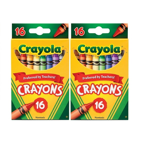 Crayola Classic Color Pack Crayons 16 ea, 2 Pack