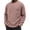 Pink, variant on Men's Big and Tall Casual Long Sleeve Shirts Waffle Crew Neck Thermal Undershirts Lightweight Pullover Tops