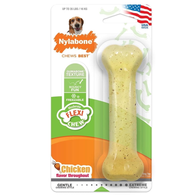 Hueso de Pollo Nylabone Wolf NCF203P