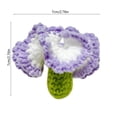 thumbnail image 3 of Wanfds Crochet Flower Bouquet Knitted Flower(F), 3 of 6