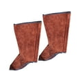 thumbnail image 5 of Welding Protective Shoes Feet Cover Fire Flame Resistant - Brown, 5 of 8