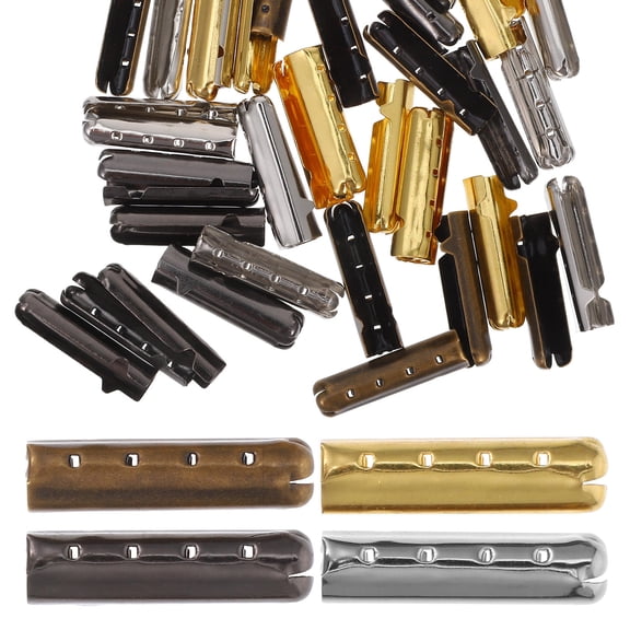 FRCOLOR  40 Pcs Shoe Lace Ends Tips Accessories Stopper Shoelace Miss