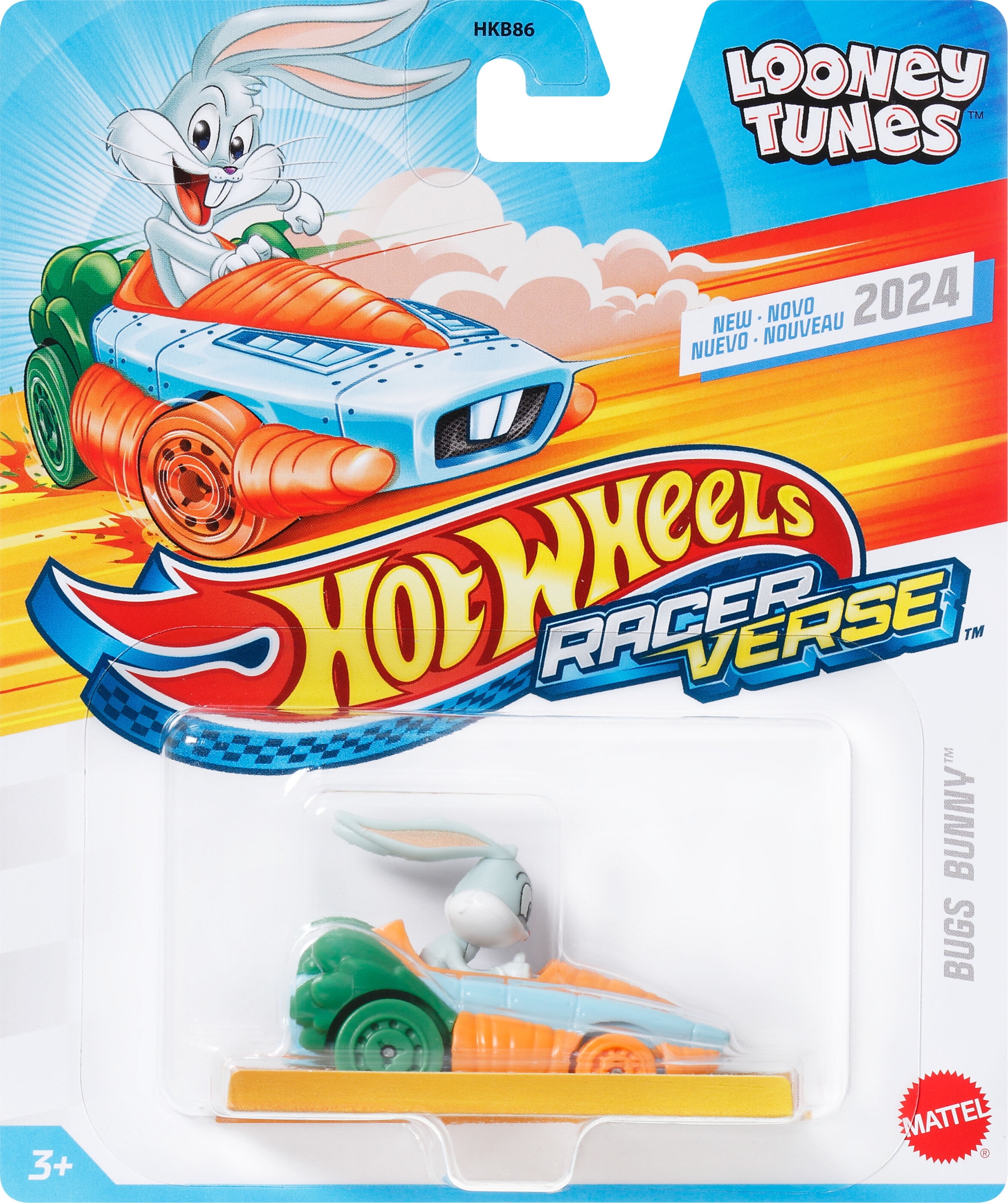 Hot Wheels RacerVerse Die-Cast Vehicle 1:64 Scale Characters