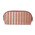 thumbnail image 2 of Clear Striped Cosmetic Bag, Portable Travel Organizer, Hangable Design, Translucent Material, for Gals, Daily Use, Compact Storage, Stylish Accessory, Lightweight Carry, Desk Travel Ready, Ihhxbz, 2 of 8