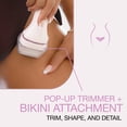 thumbnail image 6 of Panasonic ES-WWL8A 4-Blade Electric Shaver for Women with Bikini Trimmer and Wet/Dry Function, 6 of 13