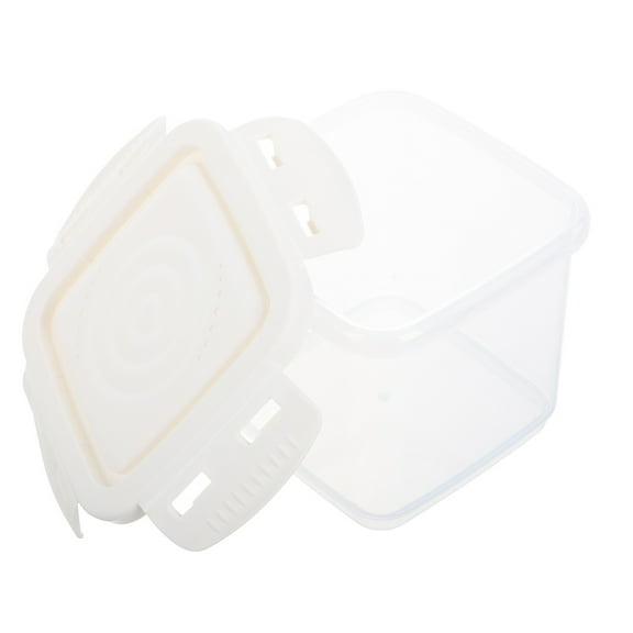 ORDDIART 1-Pack 600ml White Plastic Travel Soup Container, Leak-Proof, Freezer Safe, Microwaveable, Ideal for Meal Prep -the-Go