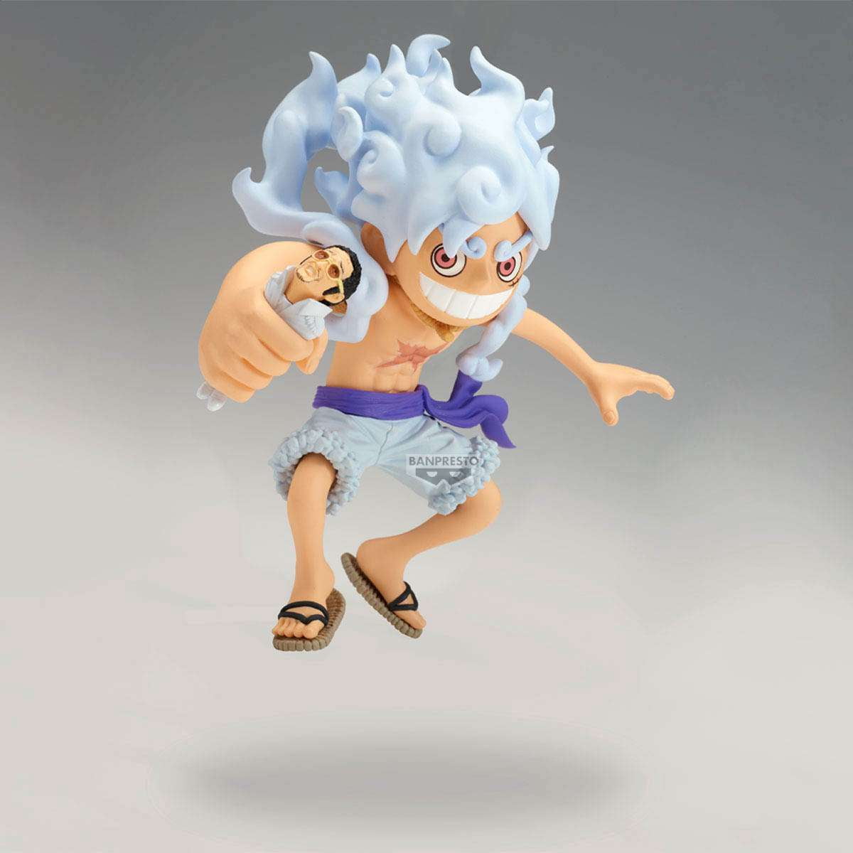 One Piece Mega World Collectable Figure Monkey D. Luffy vs Borsalino Collectable Figure