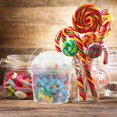 thumbnail image 4 of JUNWELL 5 Clear Plastic Buckets with Dome Lids 500ml, 4 of 11