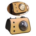thumbnail image 3 of Bolsa para mascotas plegable con ventana de malla Transparente Confort Lado suave Portátil Portátil para gatos pequeños para viajes al aire libre Sunnimix transportín transparente para gatos, 3 of 8