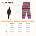 thumbnail image 3 of Yiaed Colorful Mexican Stripes Print Womens Lounge Pants, Loose PJ Bottoms, Long Pajama Pants for Women-X-Large, 3 of 6