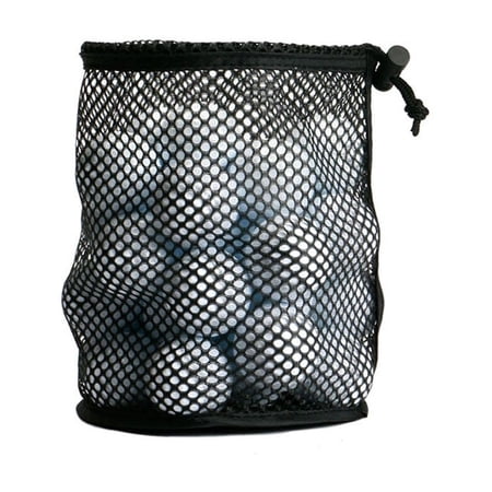 Luxshiny Golf Ball Mesh Storage Bag with Breathable Nylon Material for Convenient Golf Accessories