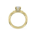 thumbnail image 2 of 2.15 Carat Radiant Cut Moissanite Diamond New Solitaire Engagement Ring for Women in Solid 18K Yellow Gold Size 7 by Diamond-Capitals, 2 of 8