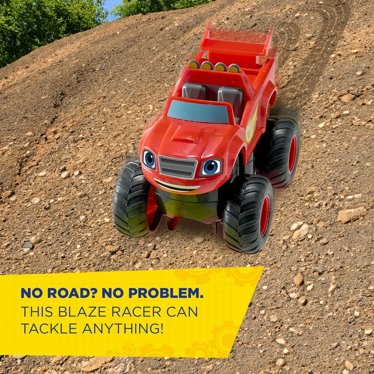 JITTERYGIT Blaze Monster Truck STEM Glow Track, Rechargeable Light