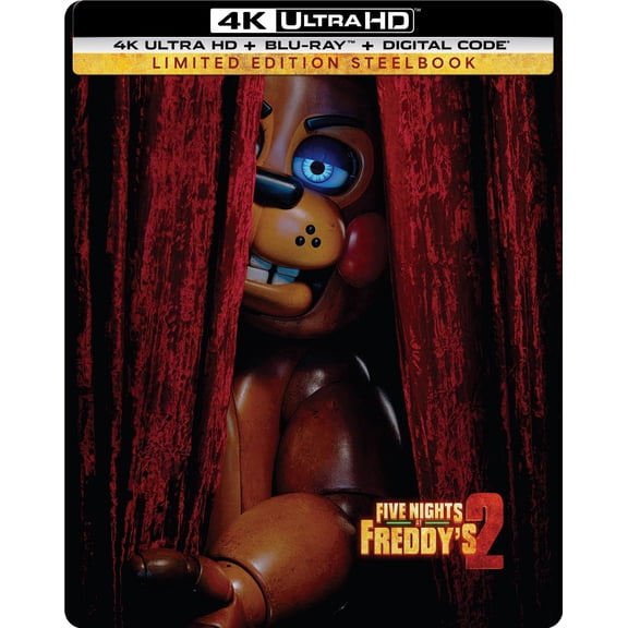 Five Nights at Freddy's 2 (Steelbook) (4K Ultra HD   Blu-ray   Digital Copy), Horror, Blumhouse