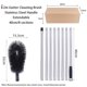 thumbnail image 5 of Bewildely Cepillo extensible para limpieza de techos, palo largo, flexible, de acero inoxidable, eficiente para limpieza del hogar, ampliamente Suministros de limpieza para el hogar 3.2 millones, 5 of 6