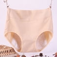 thumbnail image 2 of Women Big Girls Plus Size Menstrual Period Leak Proof Panties Briefs Underwear, 2 of 3