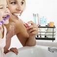 thumbnail image 6 of 304 Stainless Steel Toothbrush Holder Toothpaste Holder Stand for Bathroom Kitchen Accessories Black, 6 of 6