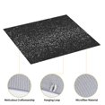 thumbnail image 4 of Naloa Black And White Dotted Dish Drying Mat for Kitchen Counter, Heat Resistant Drainer Mats, Absorbent Draining Mat,Dish Rack Pad,16"x18", 4 of 8