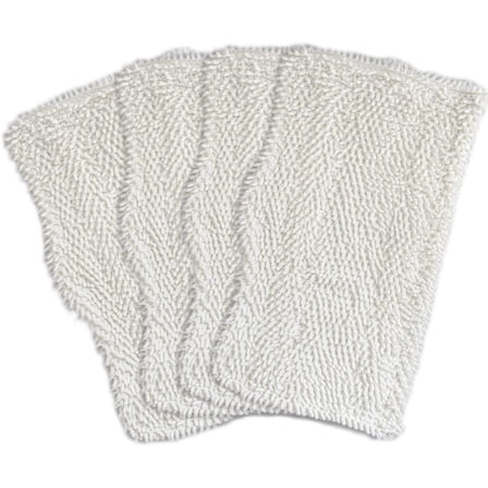 Steam Mop Cleaning Pads 4 pc, Replacement Shark S3101, S3102, S3250, S3251, SK115, SK140, SK141, SK435CO, SK460, Shark Steam Mop S1000WM