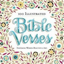100 Illustrated Bible Verses - Paperback