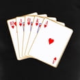 thumbnail image 3 of CafePress - Ace Hearts Flush Pajamas - Women's Dark Pajamas, 3 of 4