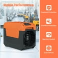 thumbnail image 4 of Costway 140 Pints Commercial Dehumidifier with Pump, Drain Hose for Basements, Job Sites 4500 Sq. ft Coverage Area Orange, 4 of 9