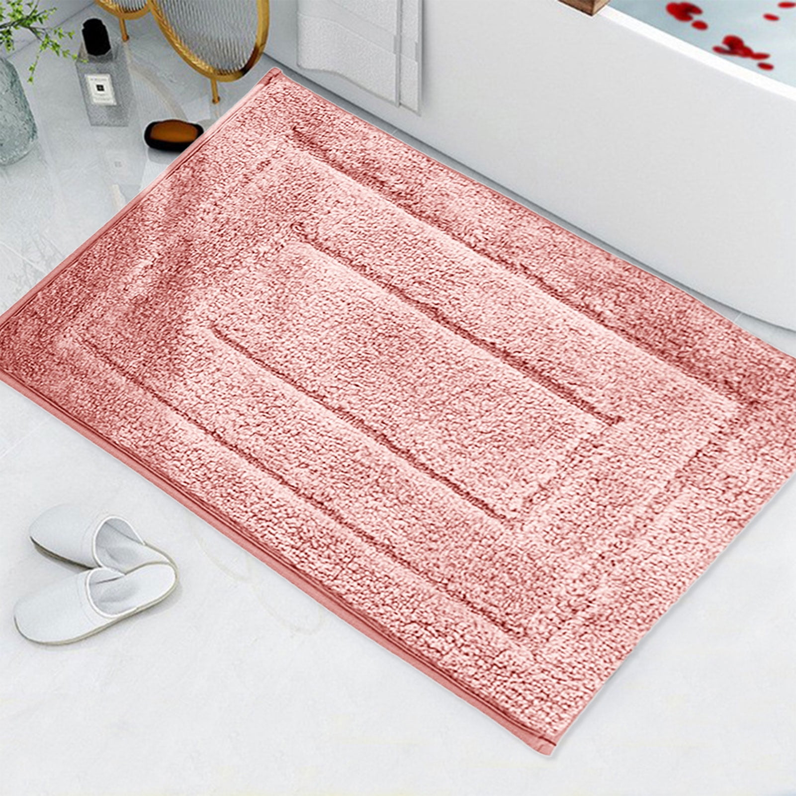 Bubble Kiss Non-Slip Memory Foam Bath Mat Absorbent Machine Washable Bath  Rugs Home Decor Floor Mat Soft Area Carpet For Door - AliExpress