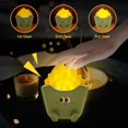 thumbnail image 2 of Night Light, Fries Silicone Squishy Night Lamp with Timer, Bedside Touch Lamp with 3 Level Brightness, Table Decor Nightlight Fun Gifts for Kids, Breastfeeding, Green, 2 of 7