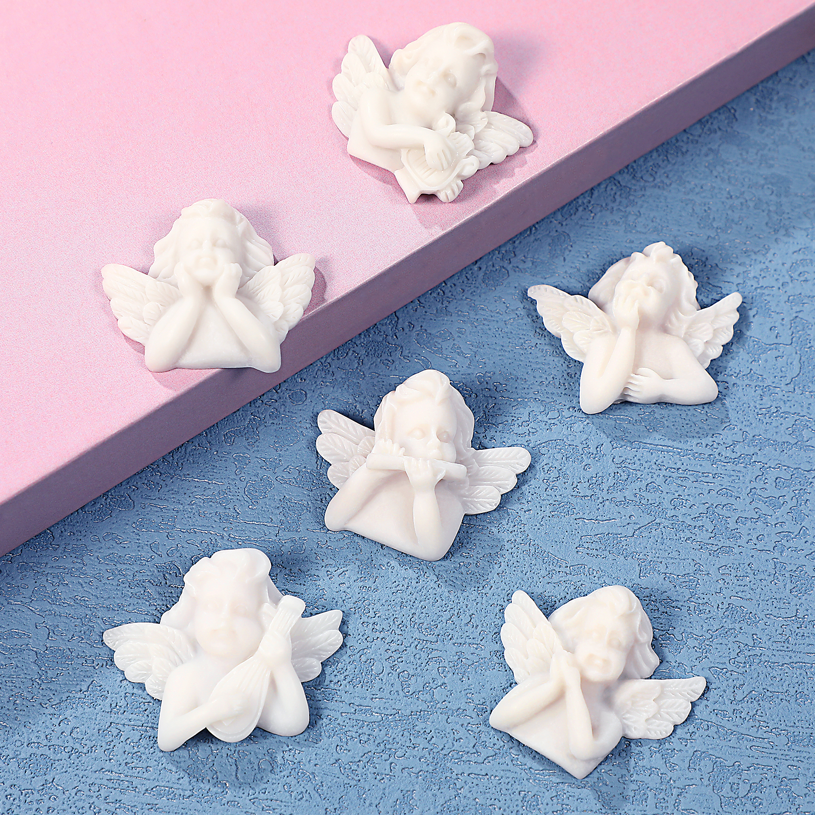 Zoyueyie 30pcs Miniature Angel Figurines Mini Angels DIY Crafts