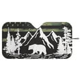 thumbnail image 2 of Jeiento Camouflage Peak Car Windshield Sun Shade Foldable Automotive Front Window Sunshade Protector Heat and UV Rays That Keeps Vehicle Cool Universal Vehicle Accessories, 2 of 7