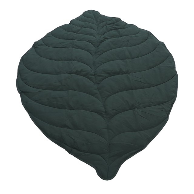 Baby Play Mat, Safe Use Leaf Shaped Rug Soft Comfortable For Children's Room Yellow,Green,Pink