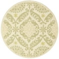 thumbnail image 5 of SAFAVIEH Chelsea Hollie Geometric Wool Area Rug, Beige/Green, 7'6" x 9'6" Oval, 5 of 8