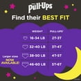 thumbnail image 3 of Pantalones de Entrenamiento Pull-Ups para Niñas Noche 2T-3T 120 Unidades, 3 of 9