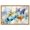 Gold Frame, variant on Fluttering Butterflies Framed High-Gloss Acrylic Glass Wall Art Butterfly Wall Art by Art Remedy, Black Frame, 30 x 20