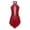 Burgundy, variant on Women's Figure Skating Dance Dress Sleeveless Shiny Ice Roller Skating Dresses Cross Back Purple M