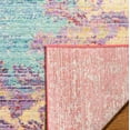 thumbnail image 4 of SAFAVIEH Windsor Beaufort Transitional Area Rug, Light Blue/Fuchsia, 6' x 6' Round, 4 of 7