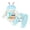 White, variant on Infant Baby Girl Easter Day Clothes Set My 1st Easter Printed 3 6 9 12 Months Long Sleeve Romper Long Pants Bunny Ears Hat