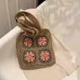 thumbnail image 5 of Kukuzhu Crochet Beach Bag, Summer Cute Straw Tote Bags Woven Beach Bag Knit Bags for Women Crochet Purse, 5 of 7